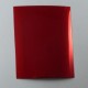 Adhesif rouge chrome, Profil 24