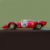 1/12 Ferrari 312 P n°18/19 Le Mans 1969 Profil 24