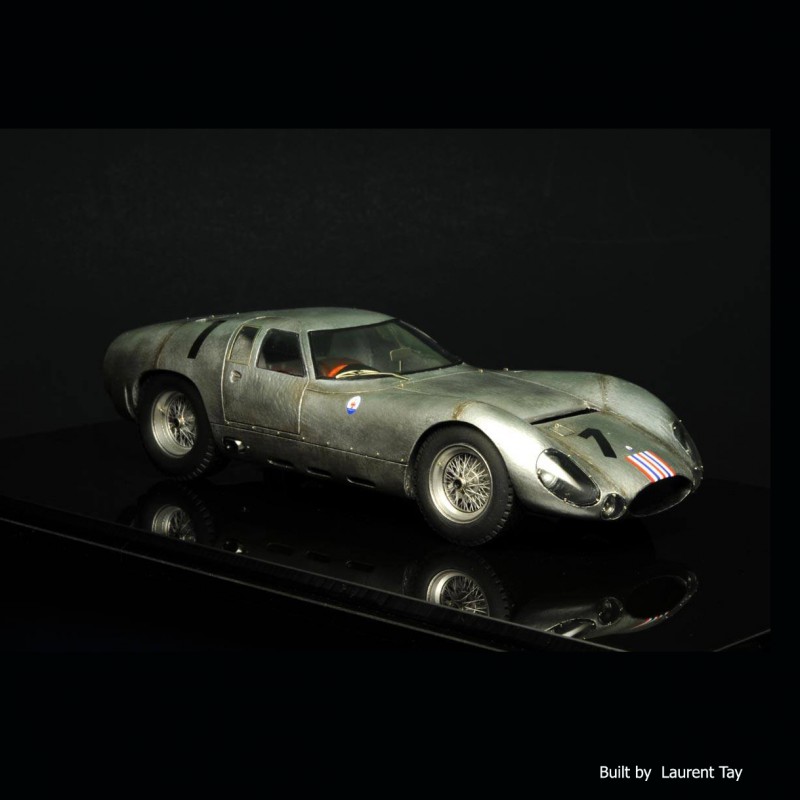 Tipo Test Maserati Le Mans Model Kit Car Profil