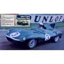 Peinture Bleue Ecurie Ecosse Jaguar Type D Le Mans 1956/1957, profil 24