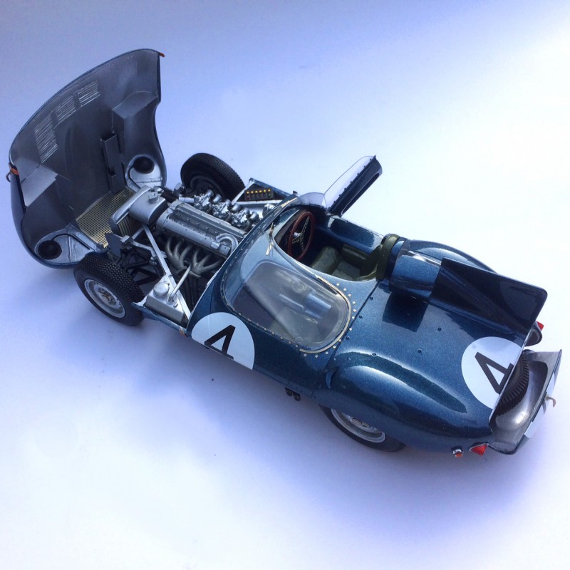 1/24 Jaguar Type D Le Mans 1956 model kit car
