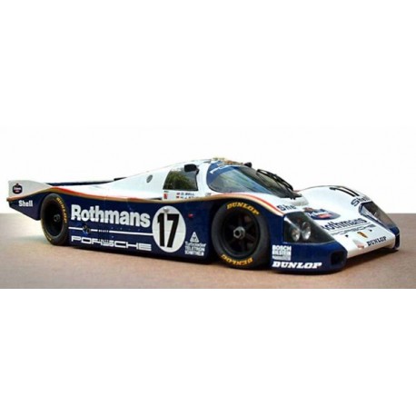 1/24 Porsche 962 C Rothmans Le Mans 1987 kit maquette profil 24