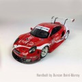 1/24 Porsche 911 RSR GT Pro Petit Le Mans Coca Cola livery by Duncan Baird-Murray uk, model kit car Profil 24