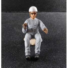Figurine pilote année 50