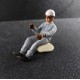 Figurine pilote année 50