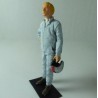 Figurine pilote année 60/70, 1/24e