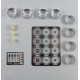 Set of 4 wires rims
