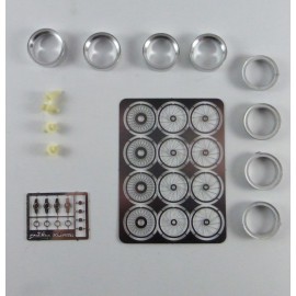 Set of 4 wires rims