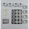 1/24 Wire wheel set, profil 24