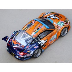 1:24 Porsche 997 n°80 Le Mans 2011 model kit car Profil 24