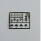 1/24 Seatbelt / harness photoetched part, Profil 24