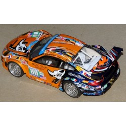 1:24 Porsche 997 n°80 Le Mans 2011 model kit car Profil 24