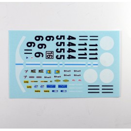 1:43 Decal Ferrari 512 S Scuderia Filipinetti Le Mans 1970, Profil 24