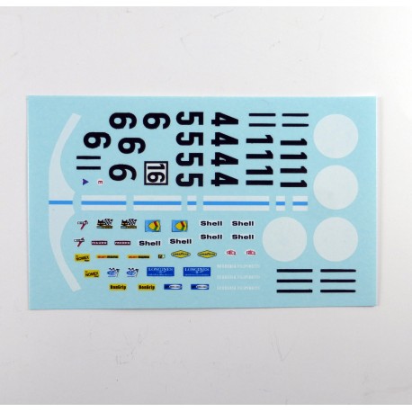 1/43 Decal Ferrari 512 S Scuderia Filipinetti Le Mans 1970, Profil 24
