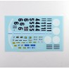 1:43 Decal Ferrari 512 S Scuderia Filipinetti Le Mans 1970, Profil 24