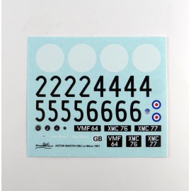 1:24 Decal Aston Martin DB2 Le Mans 1951, Profil 24