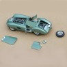 1/24 kit Aston Martin DBR1 Le Mans 1959, model kit car, profil 24 mdoels