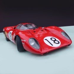 1/12 Ferrari 312 P Le Mans 1969 kit maquette Profil 24