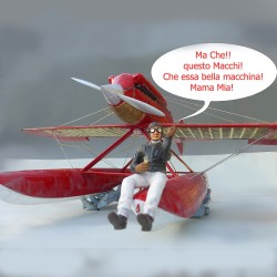 1/24 Macchi M39 1er Coupe Schneider 1926, seaplane kit Profil 24