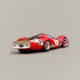 1:24 Ford P68 Alan Mann Nurburgring 1968 model kit car Profil 24