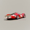 1:24 Ford P68 Alan Mann Nurburgring 1968 model kit car Profil 24