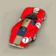 1:24 Ford P68 Alan Mann Nurburgring 1968 model kit car Profil 24