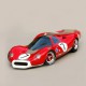 1:24 Ford P68 Alan Mann Nurburgring 1968 model kit car Profil 24