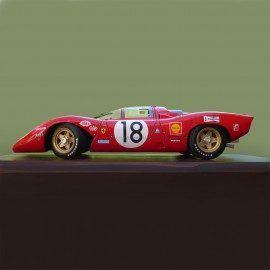 1/12 Ferrari 312 P Le Mans 1969 model kit car Profil 24