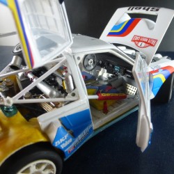 1/24 Peugeot 205 T16 Evo 2 Tour de Corse/Monte Carlo 1986 model kit car Profil 24