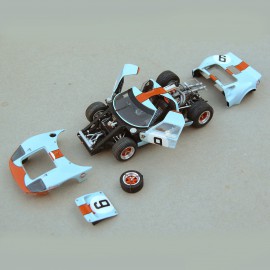 Ford GT 40 Le Mans 1968 model kit car Profil 24
