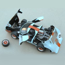 Ford GT 40 Le Mans 1968 model kit car Profil 24