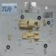 1/24 Lancia D20 Le Mans 1953 - Targa Florio 1953 model kit car Profil 24