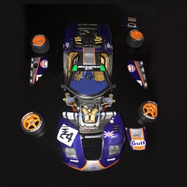 1/24 Mc Laren F1 GTR Gulf n°24 et 25 Le Mans 1995 model kit car Profil 24