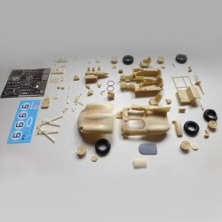 1/24 Jaguar Type D Vainqueur Le Mans 1955 kit maquette Profil 24