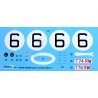 1/24 Decal Jaguar Type D n°6 Le Mans 1955 Vainqueur, Profil 24