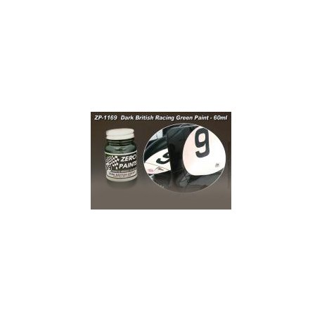 Paint Dark British Racing Green Jaguar D Type  Le Mans 1955, 60 ml