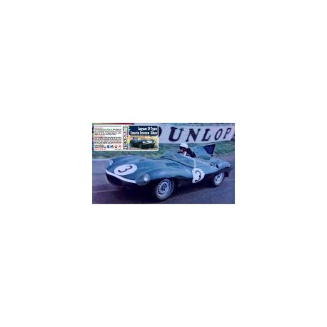 Jaguar D Type Ecurie Ecosse Blue Paint Le Mans 1956/1957, 60 ml