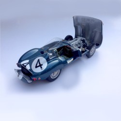 1/24 Jaguar Type D n°4 Vainqueur Le Mans 1956 kit maquette Profil 24