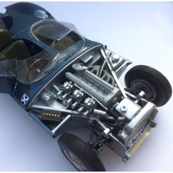 1/24 Jaguar Type D n°4 Vainqueur Le Mans 1956 kit maquette Profil 24