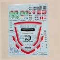 1:24 Decal Porsche 911 RSR Usine n°93/94 Le Mans/Sebring  2018, Profil 24