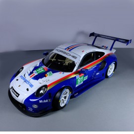 1/12 Porsche 911 RSR n°91 Le Mans 2018 model kit car Profil 24