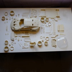 1/12 Porsche 911 RSR n°91 Le Mans 2018 model kit car Profil 24