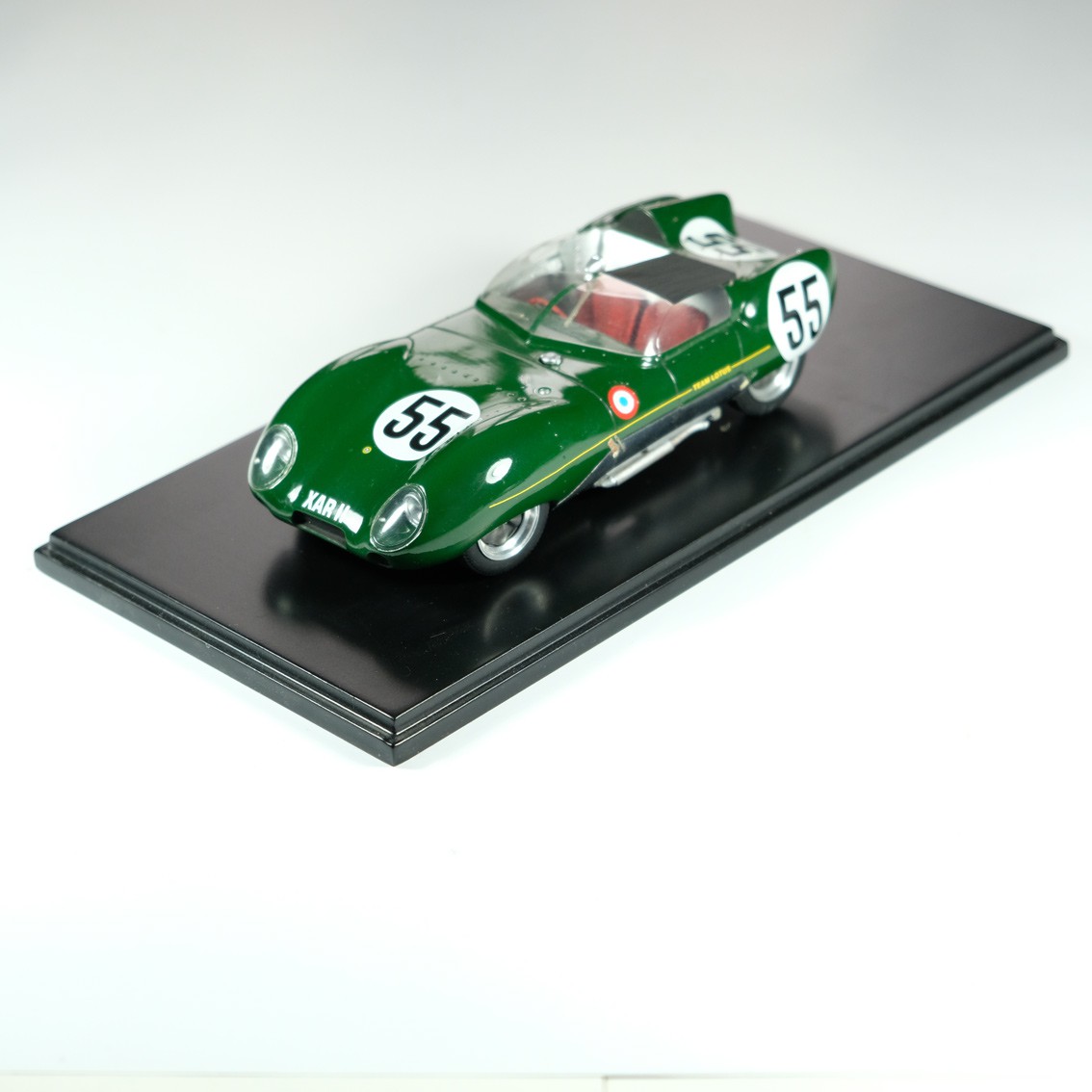 Lotus Eleven N°55 – Le Mans 1957 – Quartzo – 1/43 – Zamak – Occasion