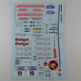 1/24 decal MG Metro 6R4 Belga RAC 1986, Profil 24