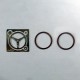 1/24 Steering wheel 3 spokes by Profil 24