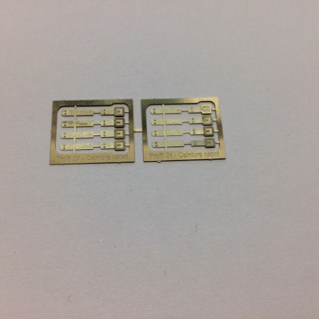 1/24 hood/bonnet Pins 1930/50's Photoetched, Profil 24