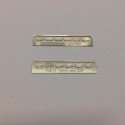1/24 hood/bonnet Pins GT Modern Photoetched, Profil 24