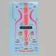 1/24 Decal Porsche 911 RSR Wynn's Le Mans 2020, Profil 24