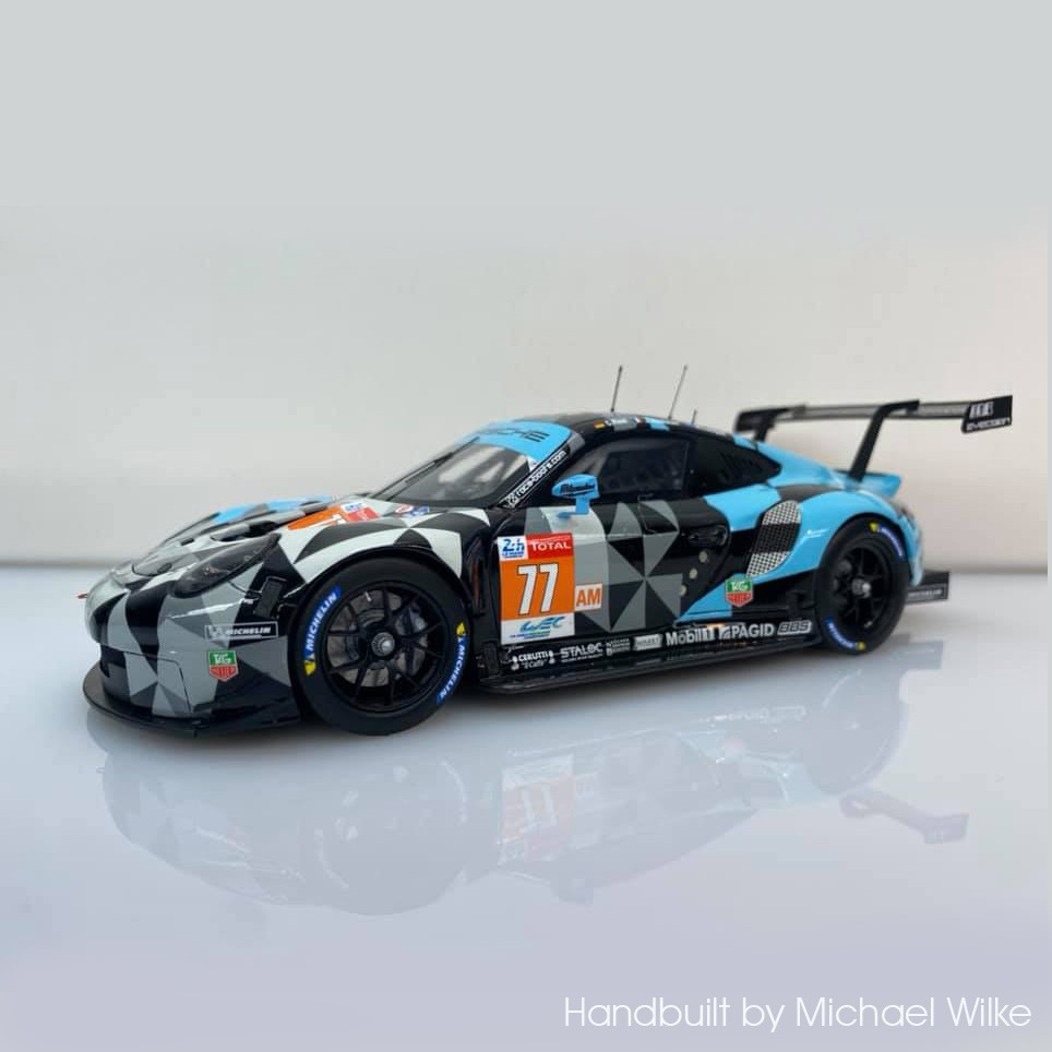 RARE ! SPARK S5133 PORSCHE 911 RSR Dempsey - Proton n°77 Le Mans 2016 1