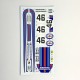 1/24 Decal Porsche 911 RSR n°46 Le Mans 1973, Profil 24